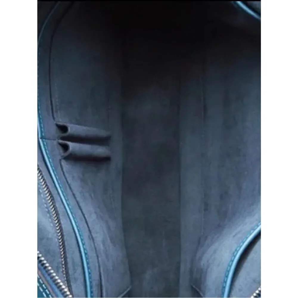 Louis Vuitton Blue Epi Leather Laptop Bag with Shoulder Strap